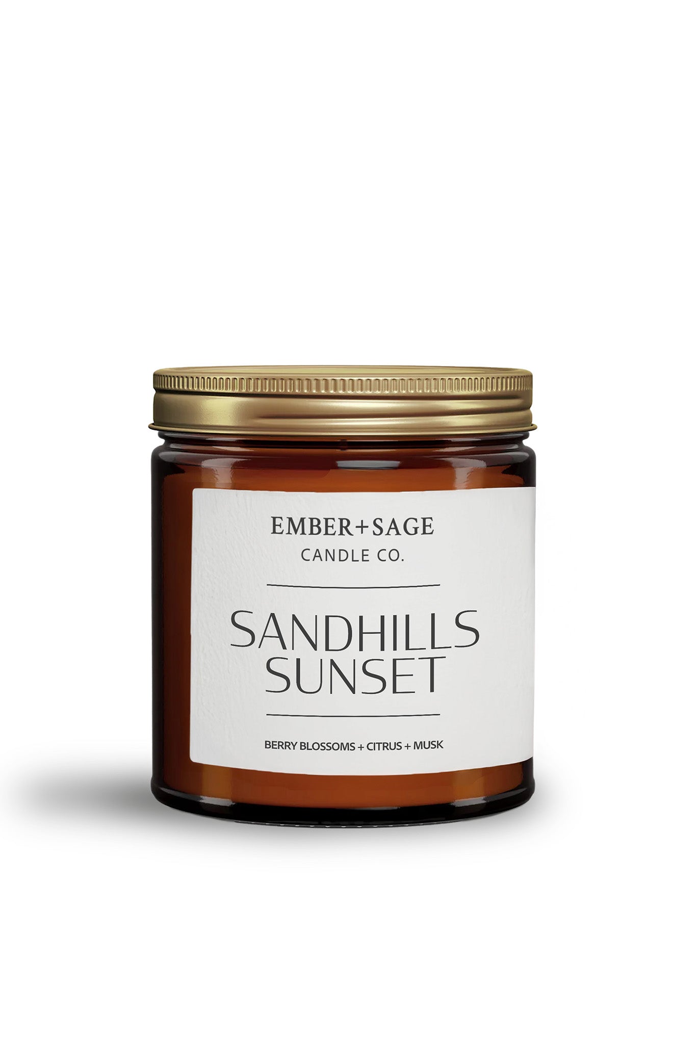 Sandhills Sunset | Hand-Poured Soy Coconut Wax Candle | 16oz with Double Wick