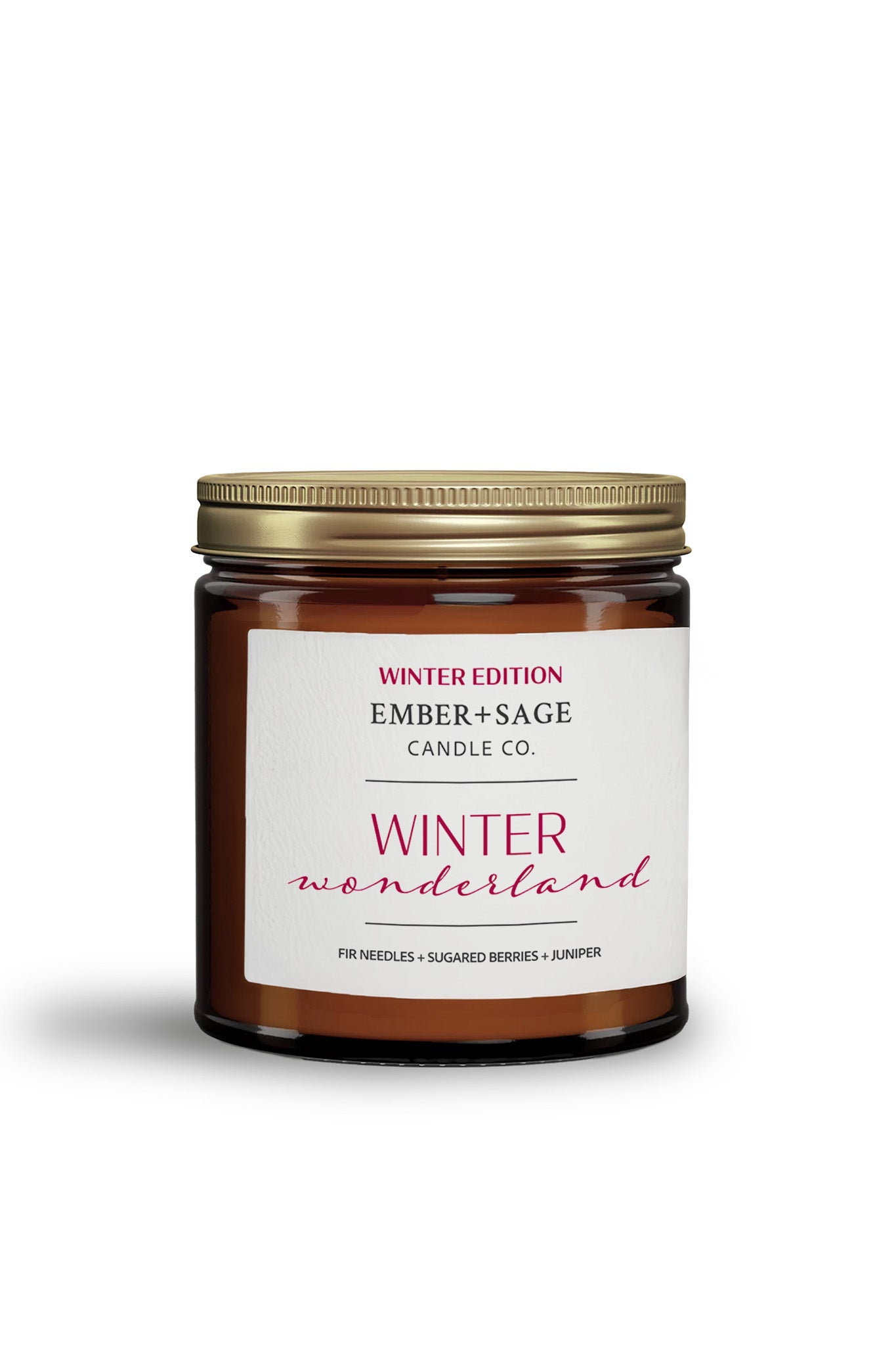 Winter Wonderland | Winter Edition | Hand-Poured Soy Coconut Wax Candle | 16oz with Double Wick