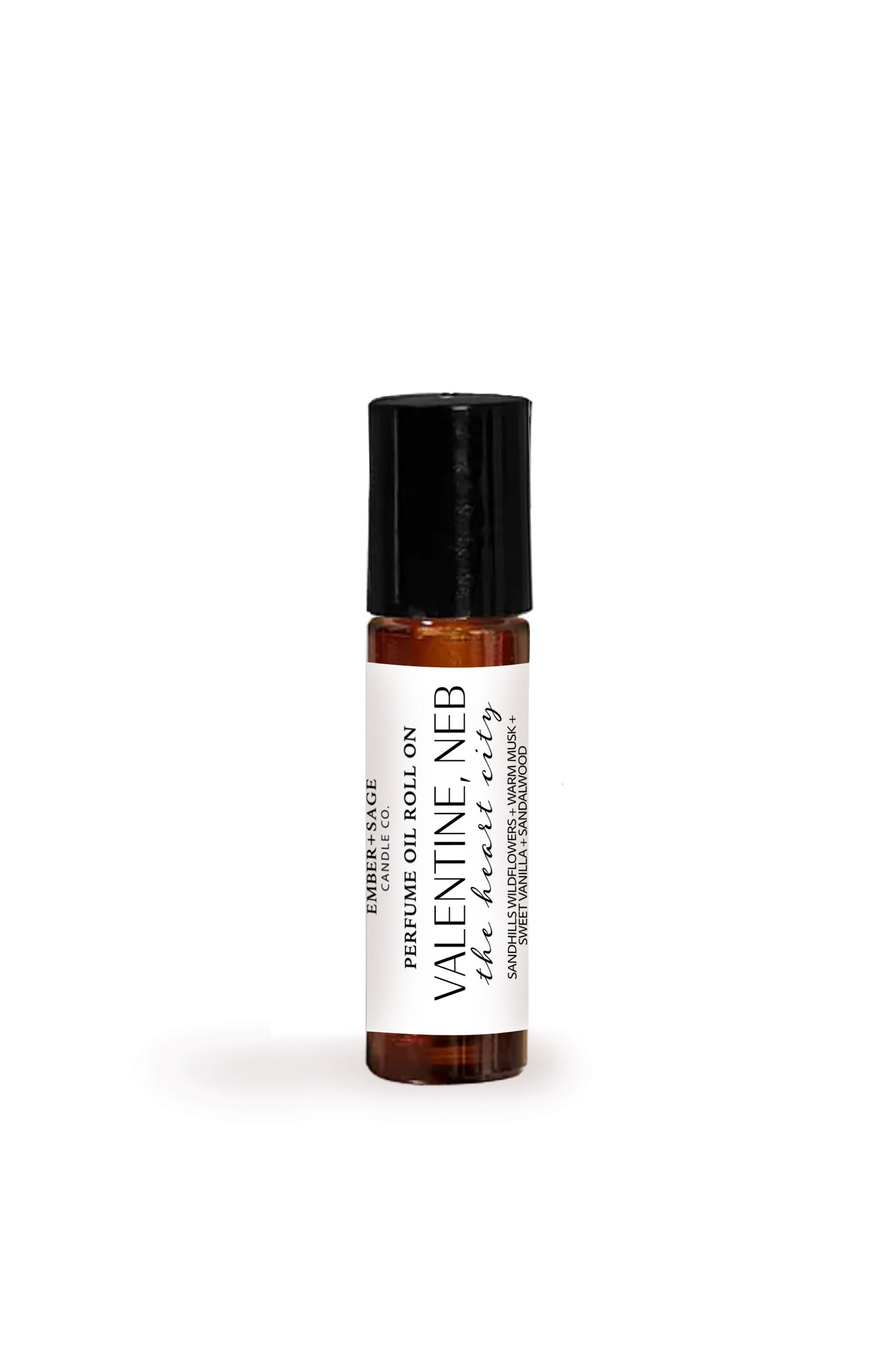 Valentine, Neb: The Heart City | Perfume Oil Roll On | 10mL