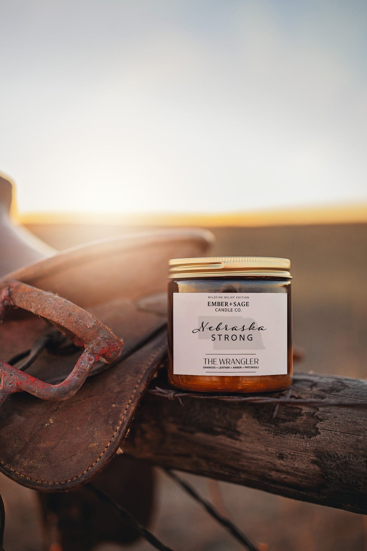 Nebraska Strong: The Wrangler | Clean + Even Burning Soy Coconut Wax ...