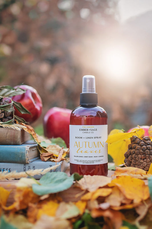 Autumn Leaves Room + Linen Spray | Nebraska Made | 8oz