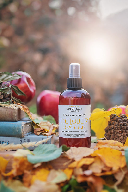 October Skies Room + Linen Spray | Nebraska Made | 8oz