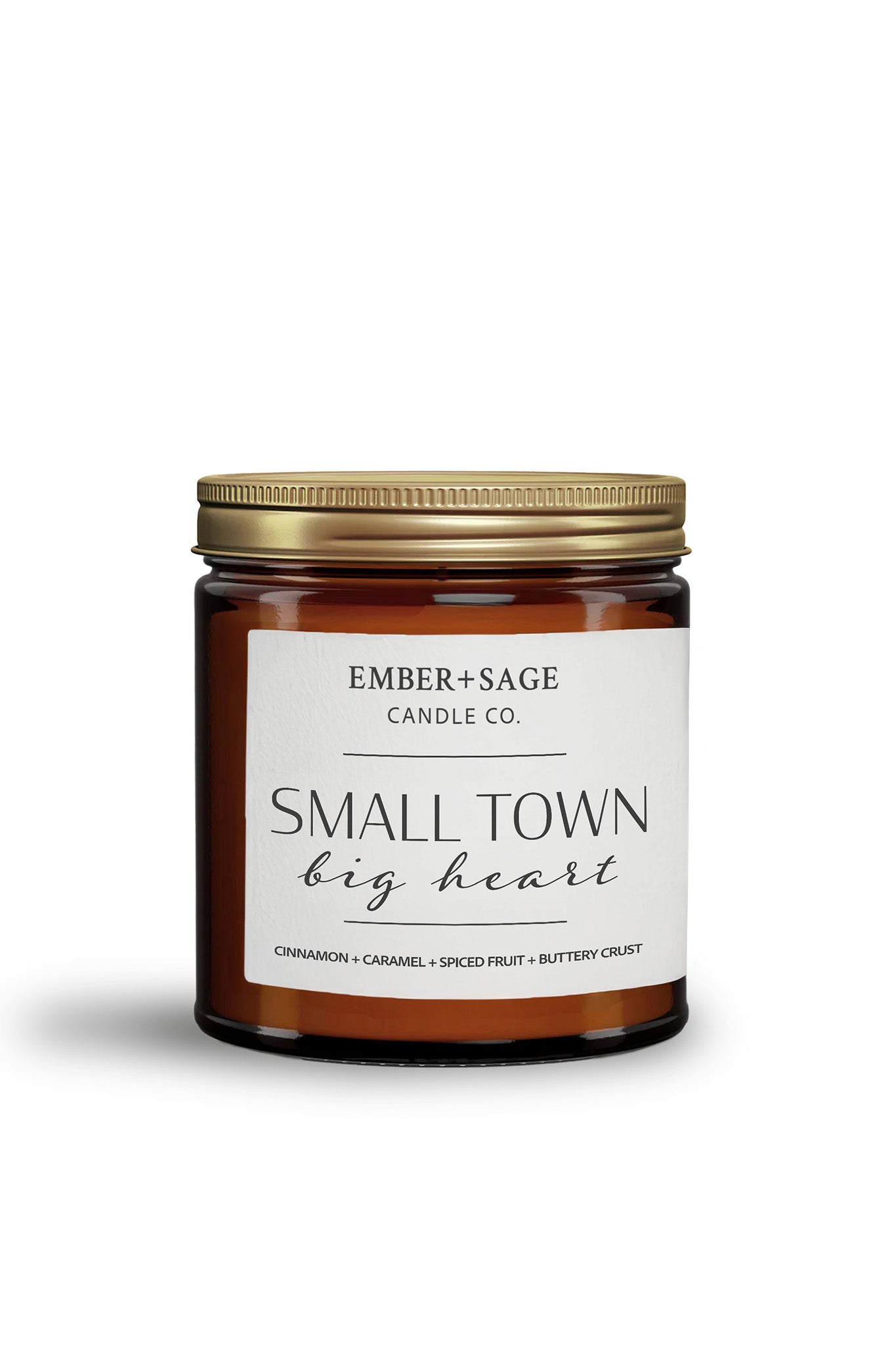 Small Town Big Heart | Hand-Poured Soy Coconut Wax Candle | 16oz with Double Wick