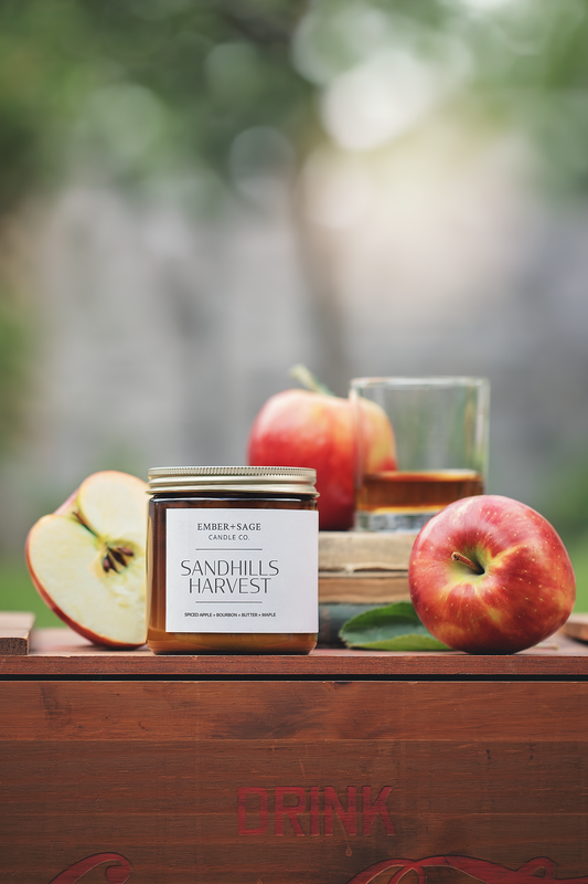 Sandhills Harvest | Hand-Poured Soy Coconut Wax Candle | 16oz with Double Wick
