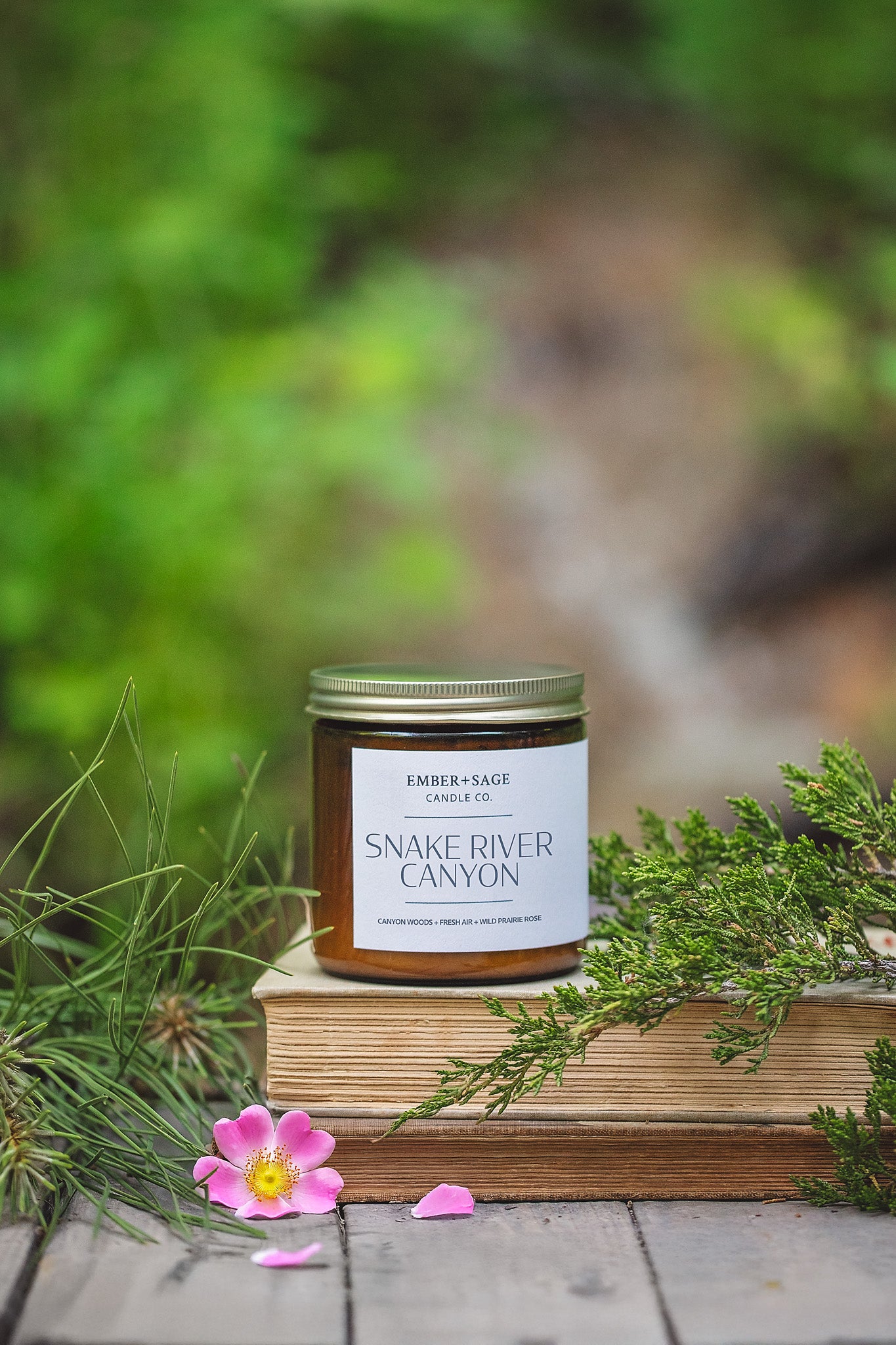 Snake River Canyon | Hand-Poured Soy Coconut Wax Candle | 16oz with Double Wick
