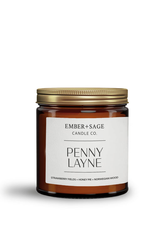 Penny Layne | Hand-Poured Soy Coconut Wax Candle | 16oz with Double Wick