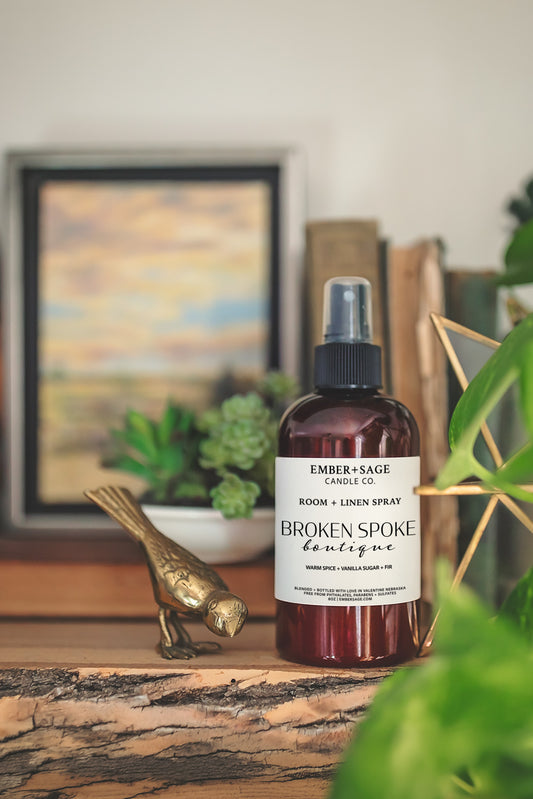 Broken Spoke Boutique Room + Linen Spray | Nebraska Made | 8oz