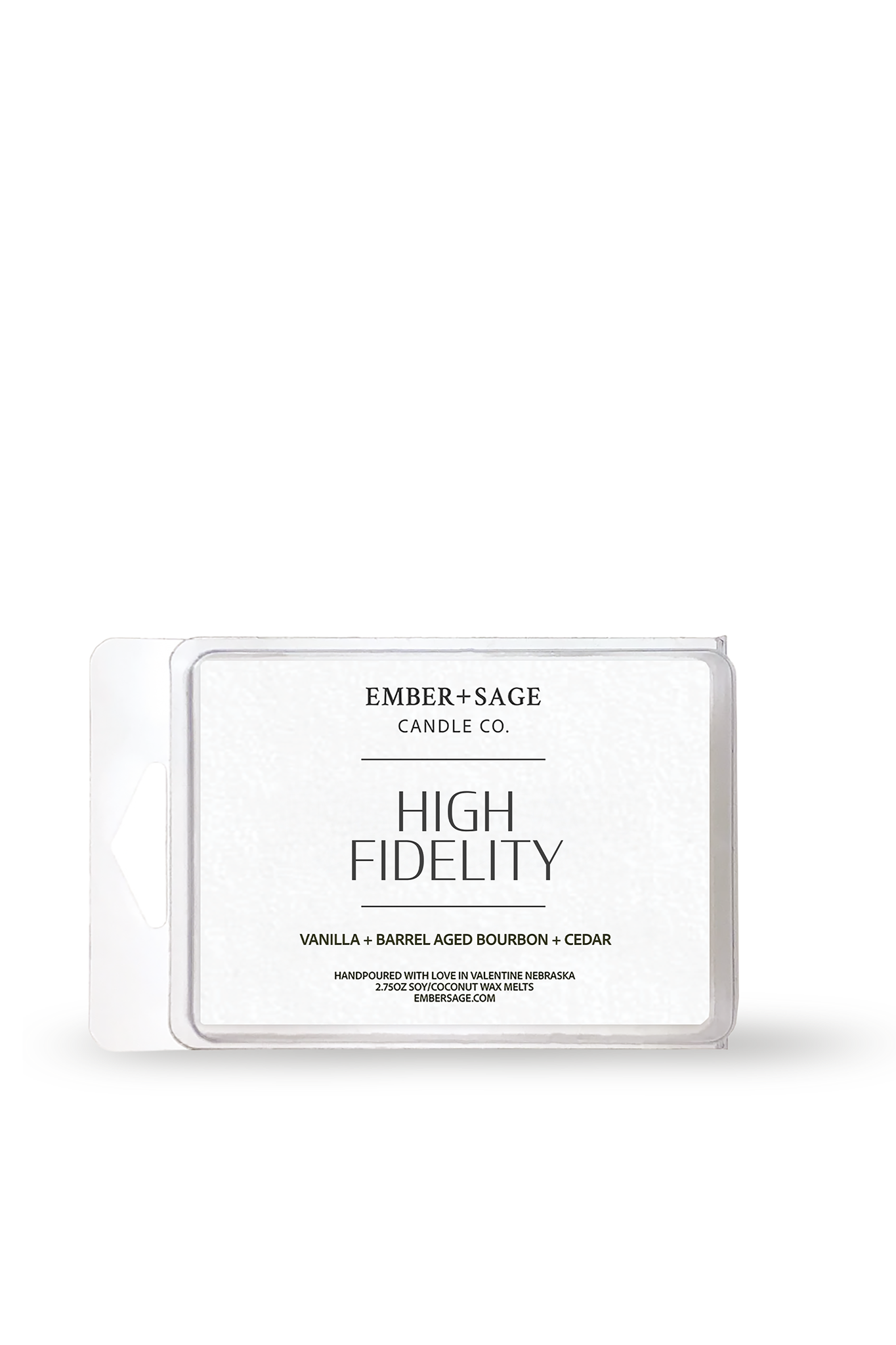 High Fidelity | Hand-Poured Soy Coconut Wax Melt | 2.75oz