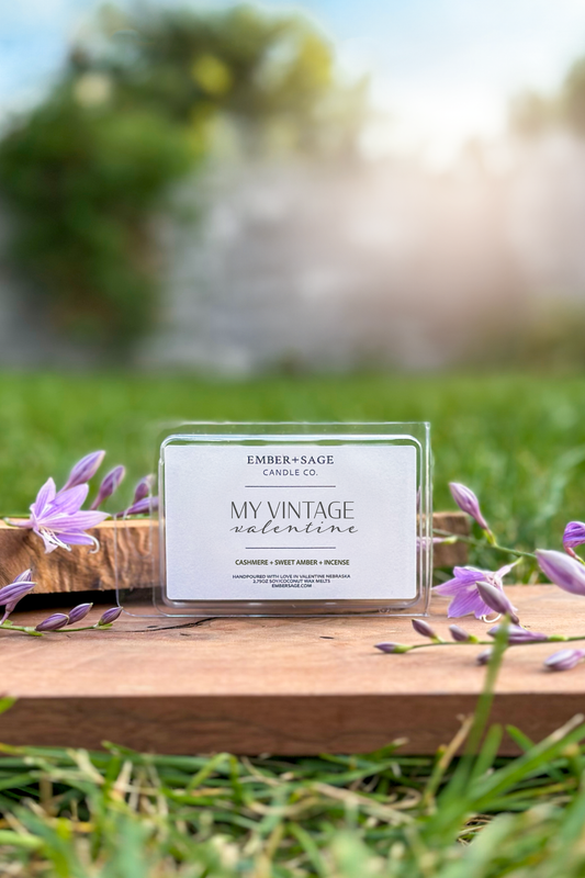 My Vintage Valentine | Hand-Poured Soy Coconut Wax Melt | 2.75oz