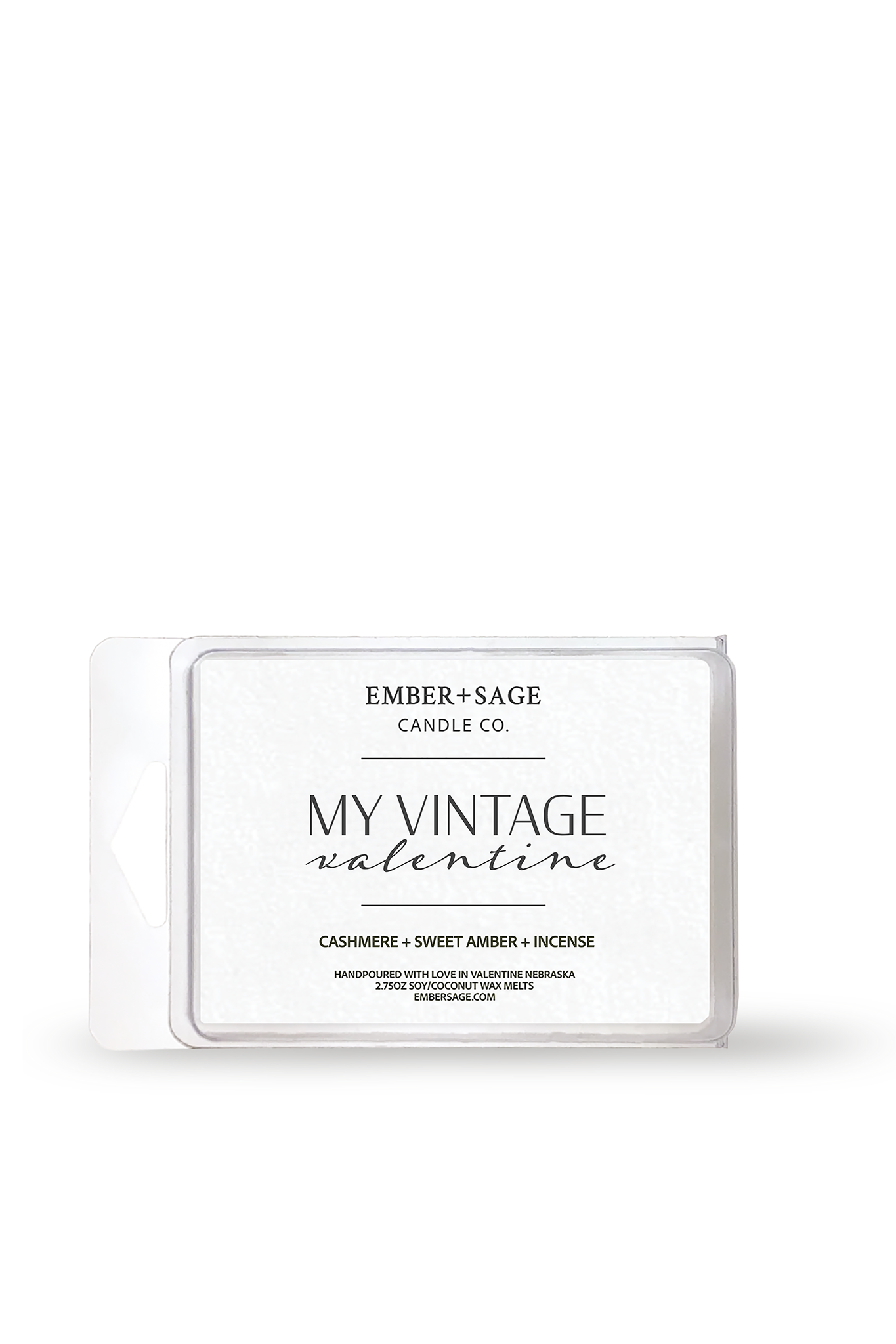 My Vintage Valentine | Hand-Poured Soy Coconut Wax Melt | 2.75oz