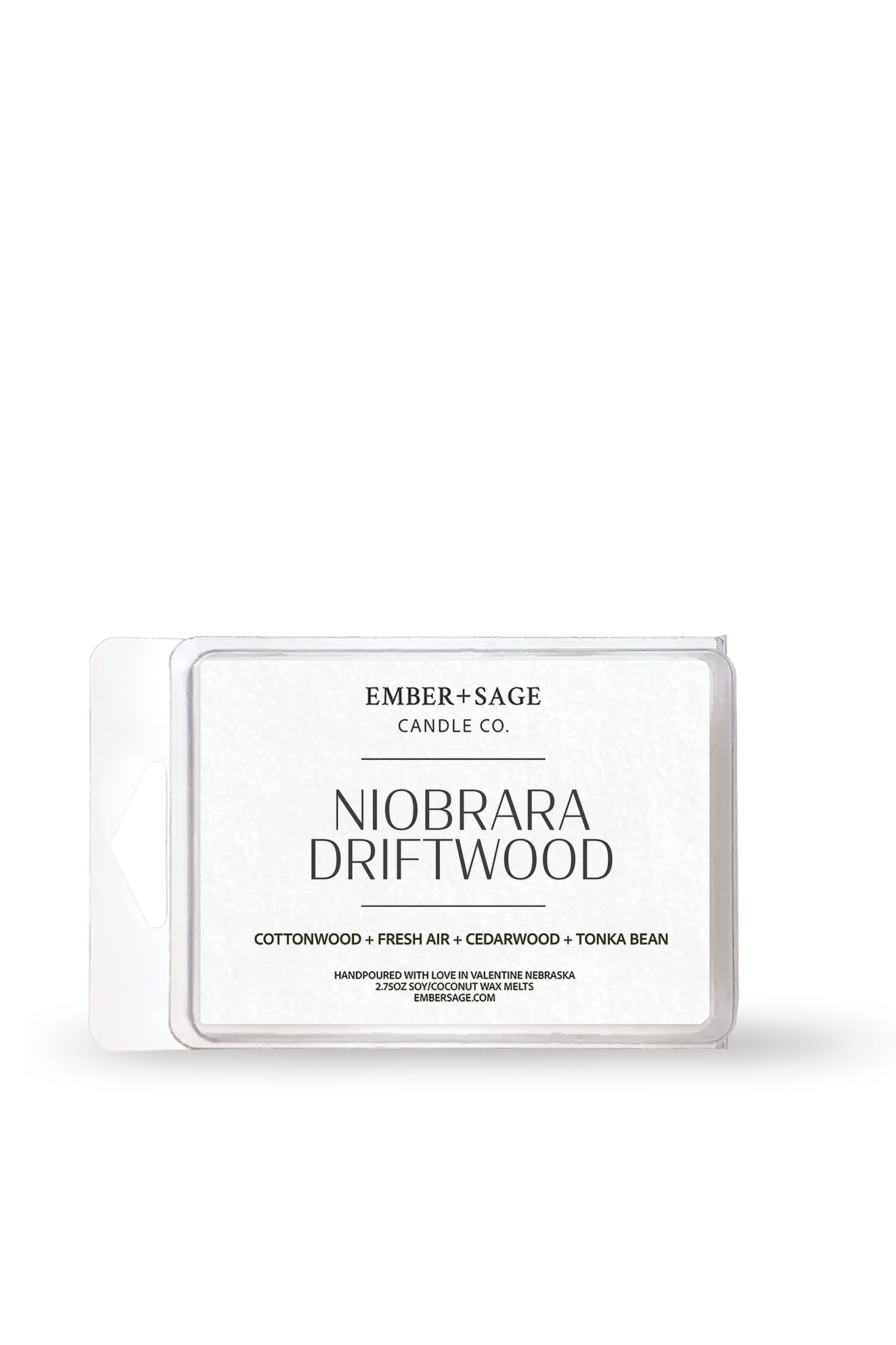 Niobrara Driftwood | Hand-Poured Soy Coconut Wax Melt | 2.75oz