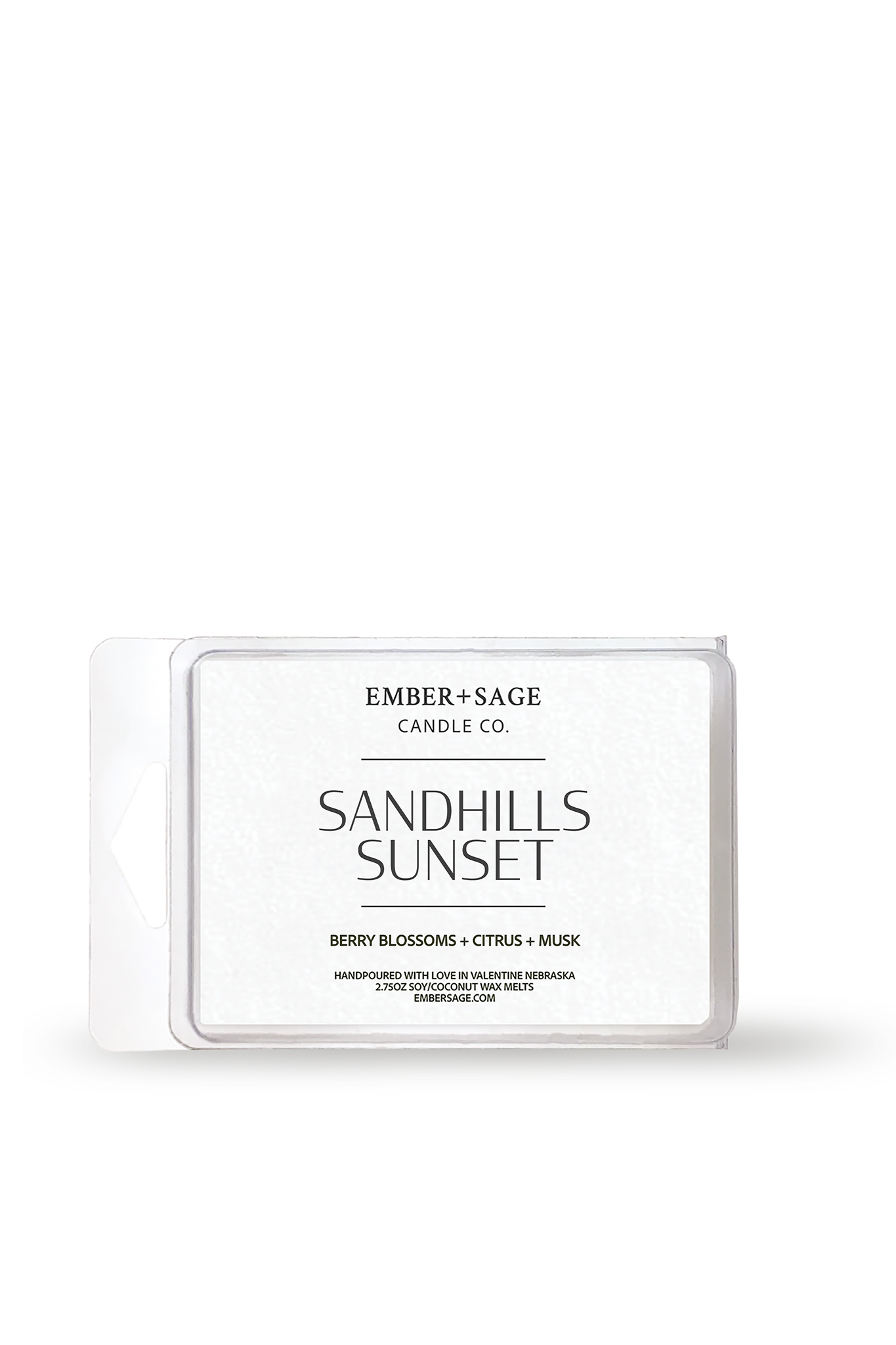 Sandhills Sunset | Hand-Poured Soy Coconut Wax Melt | 2.75oz