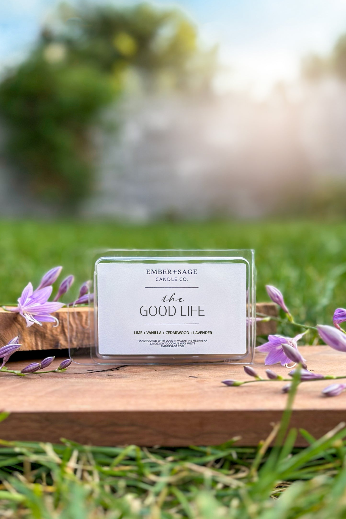 The Good Life | Hand-Poured Soy Coconut Wax Melt | 2.75oz