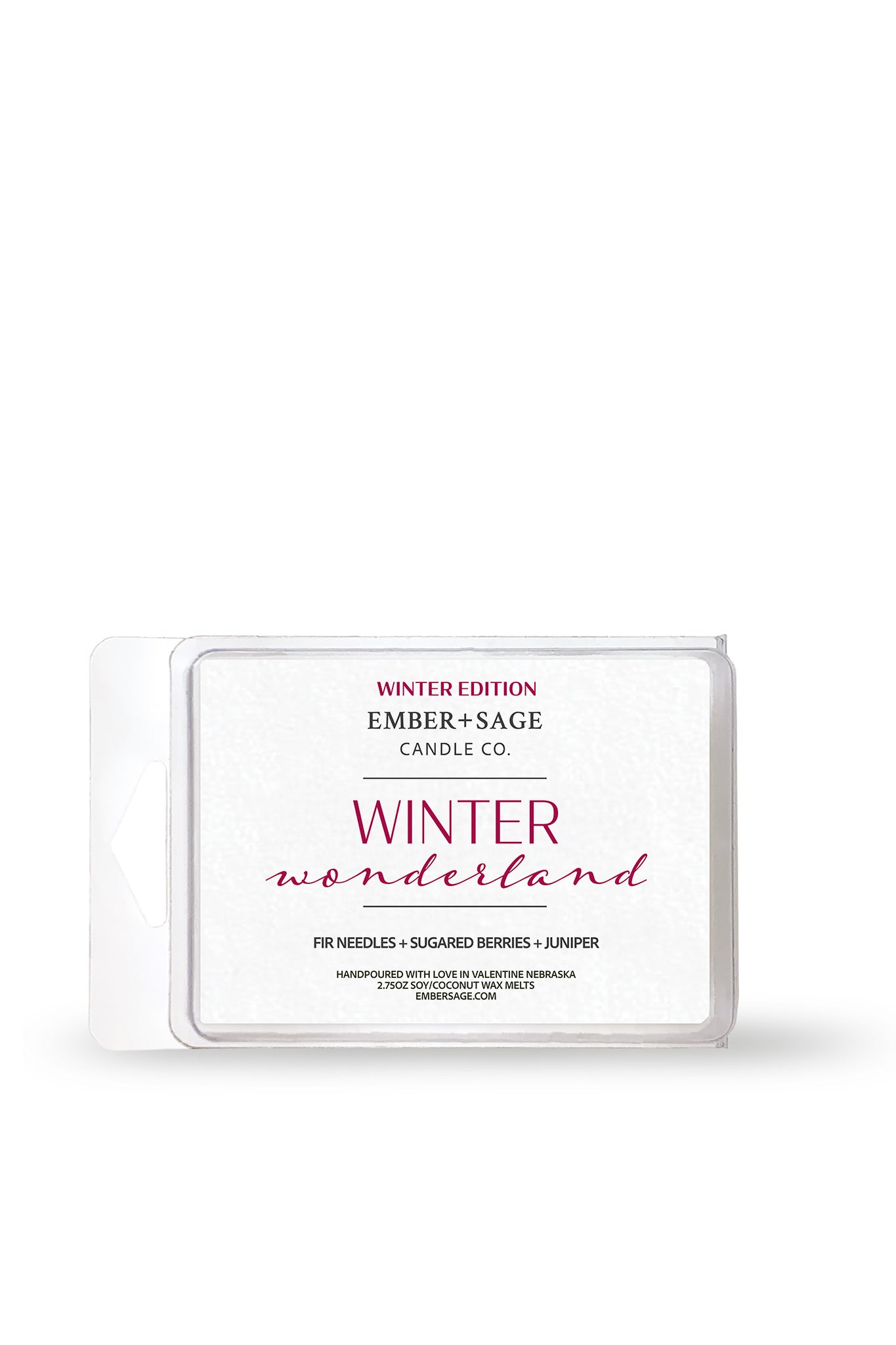 Winter Wonderland | Winter Edition | Hand-Poured Soy Coconut Wax Melt | 2.75oz